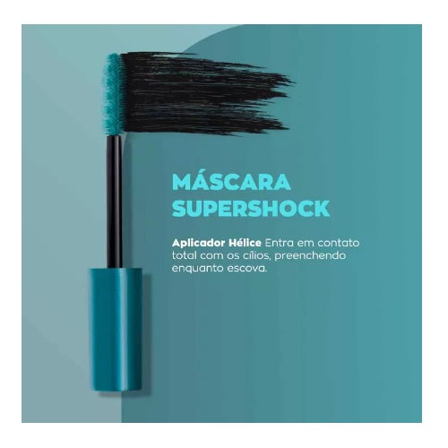 Supershock Volume Max Máscara Rímel para Cílios 10ml