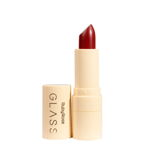 Batom Liquido Velvety Glass 3,5g - Rubyrose