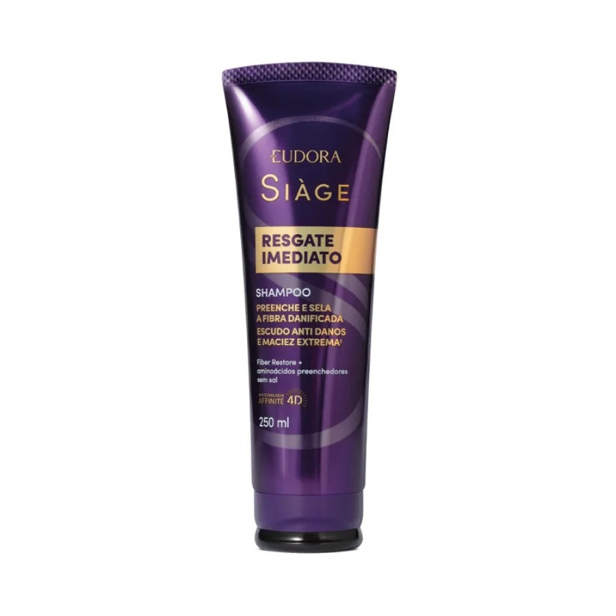 Combo Siàge Resgate Imediato: Shampoo 250ml + Condicionador 200ml