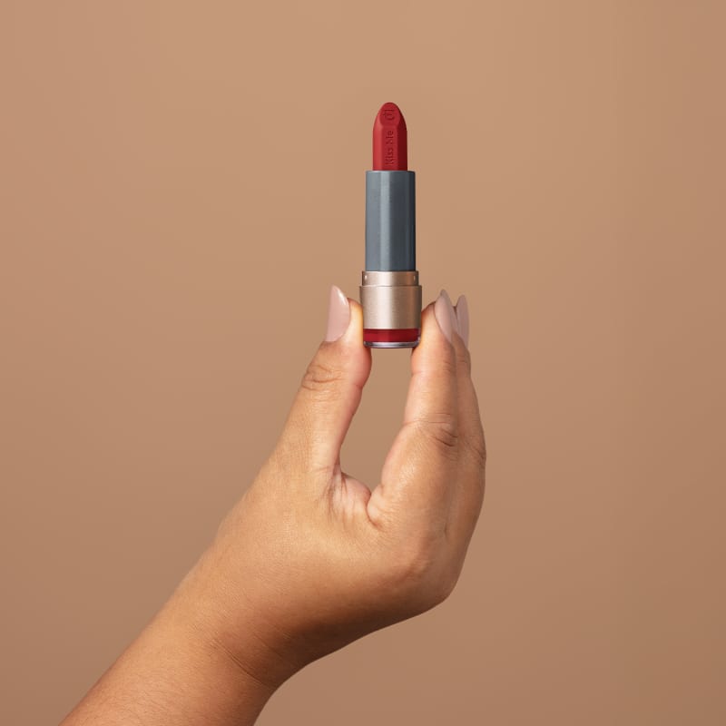 Batom SOUL Kiss Me Matte Vermelho Moderno 3,7g - Eudora