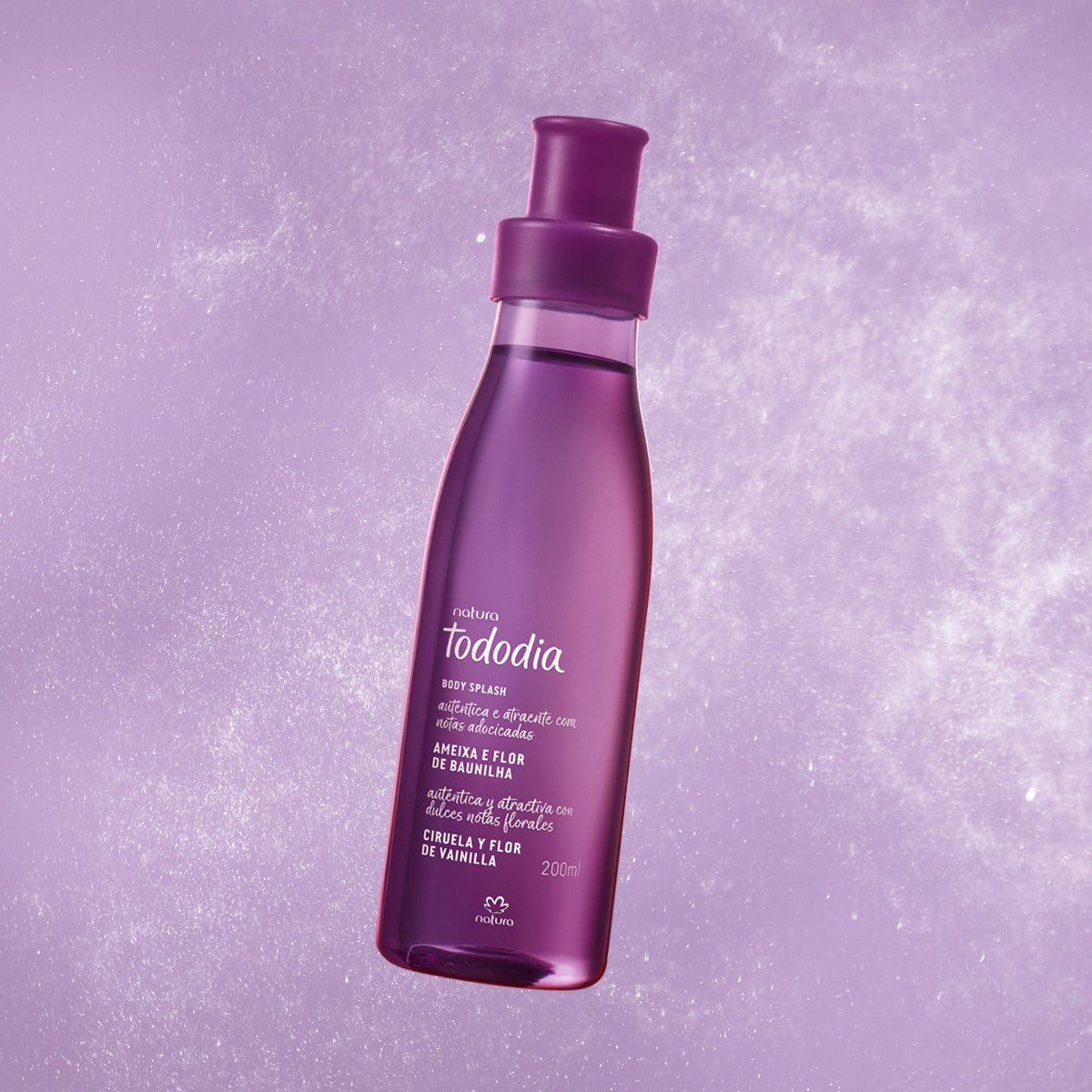 Body Splash Tododia Ameixa e Flor de Baunilha 200ml - Natura