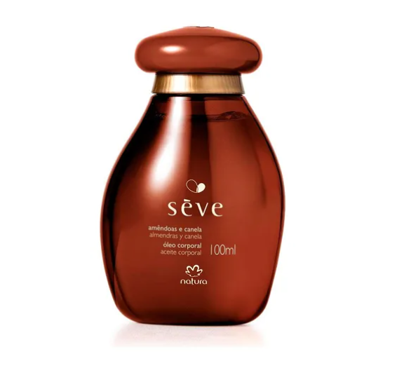 Óleo Corporal Sève Amêndoa e Canela 100 ml - Natura