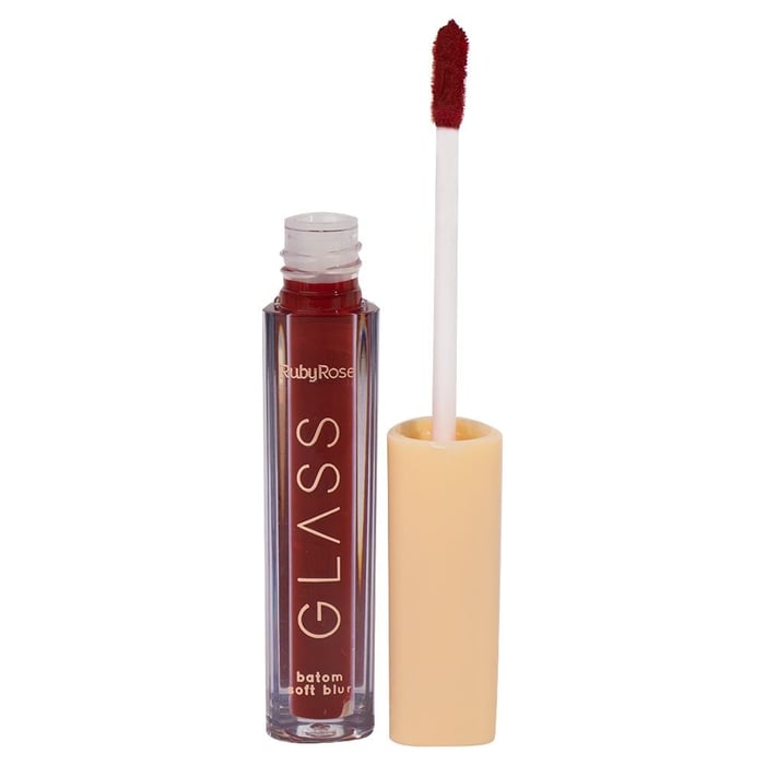 Batom Liquido Soft Blur Glass 3,3ml - RubyRose