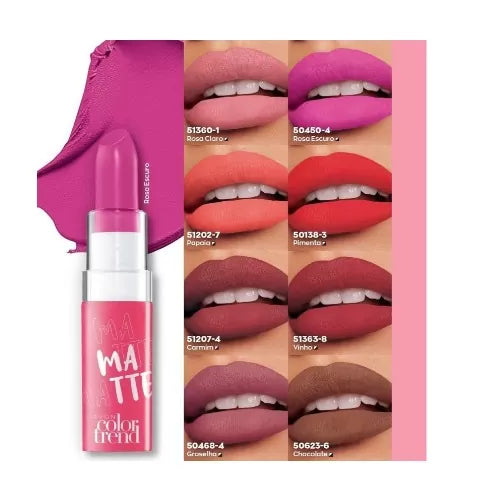 Kiss Matte Batom Matte Color Trend FPS 15