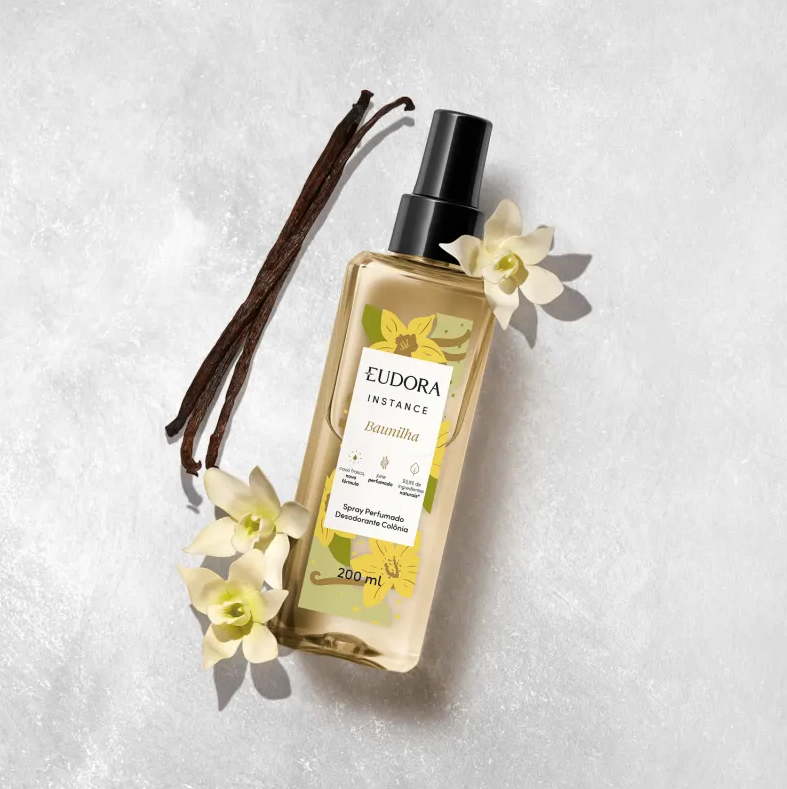 Instance Spray Desodorante Colônia Baunilha 200ml - Eudora
