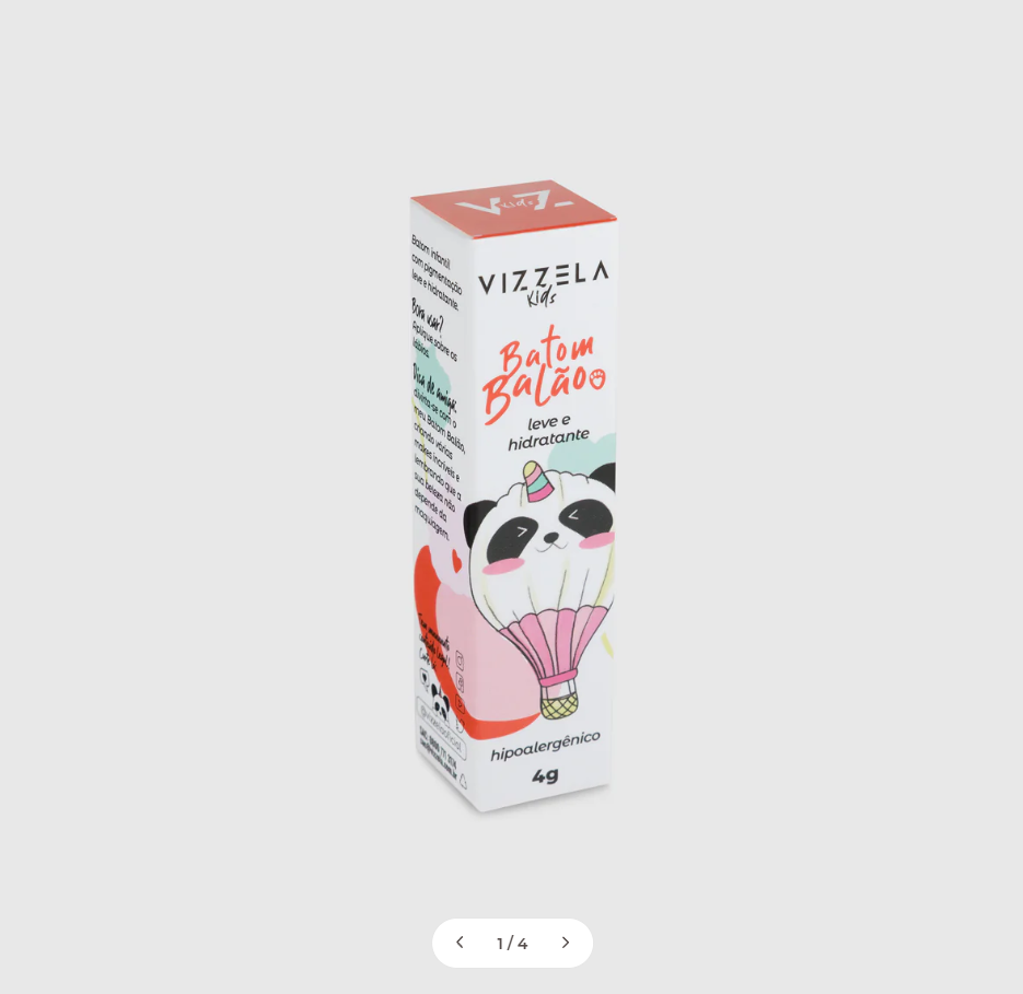 Batom Infantil Balão 4g - Vizzela