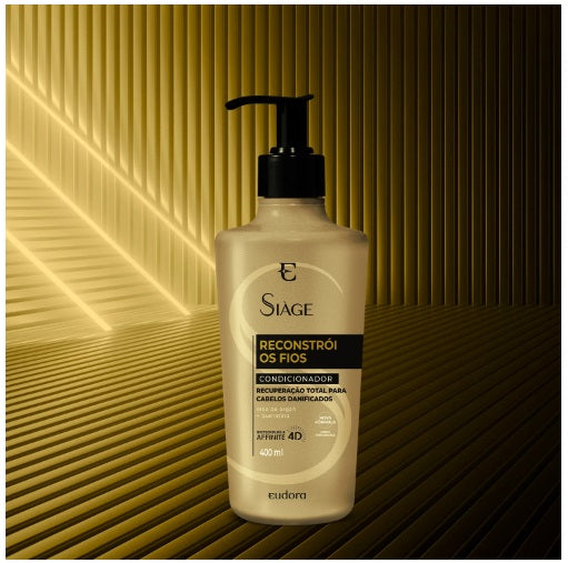 Shampoo Siàge Reconstrói Os Fios 400ml - Eudora