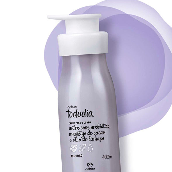 Creme Desodorante Nutritivo Para o Corpo Tododia Algodão