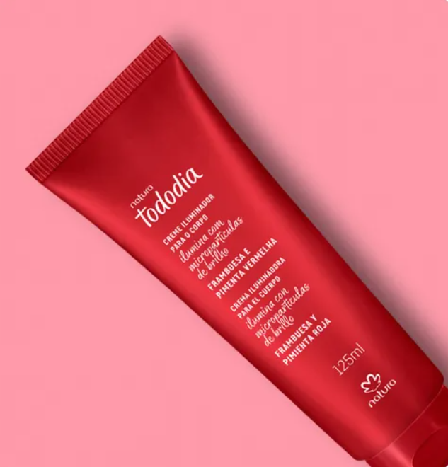 Kit Tododia Framboesa e Pimenta Vermelha (Hidratante + Sabonete) - Natura