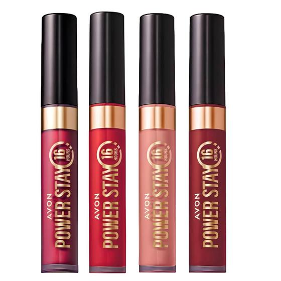 Power Stay Batom Líquido Matte 16h Avon