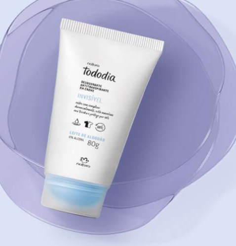 Desodorante Antitranspirante Leite de Algodão 80g - Natura