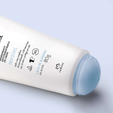 Desodorante Antitranspirante Leite de Algodão 80g - Natura