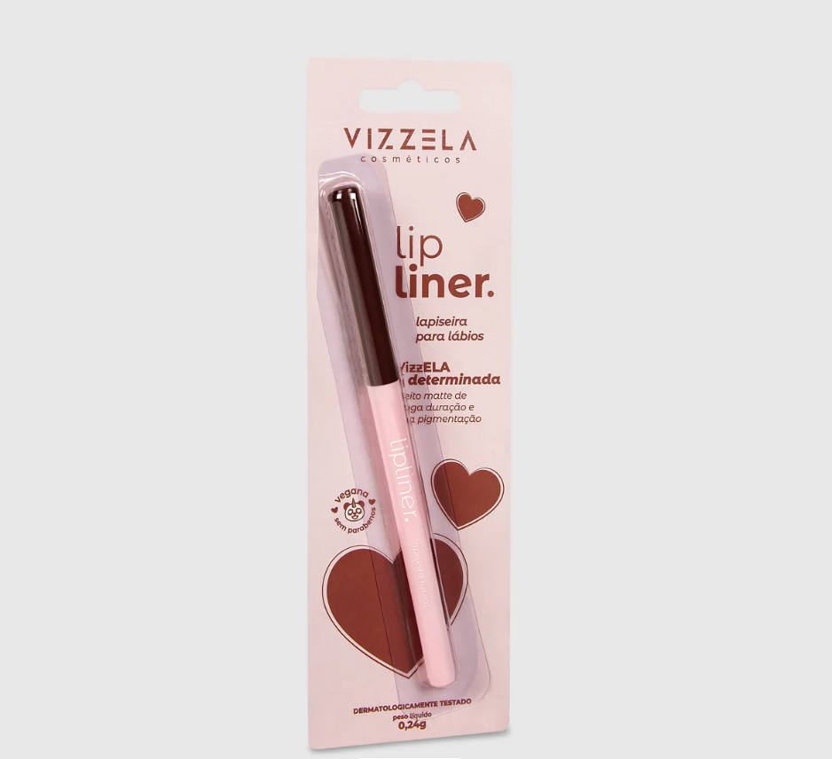 Lapiseira Labial Lip Liner 0,24g - Vizzela