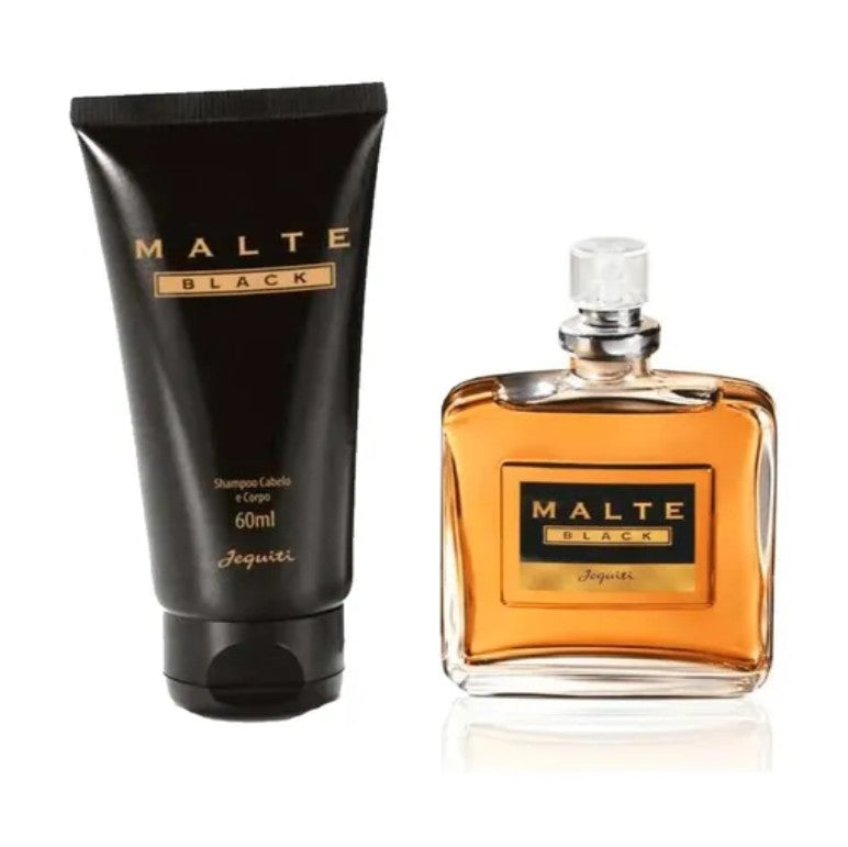 Estojo Malte Black (Shampoo Cabelo e Corpo 60ml + Colonia 25ml) - Jequiti
