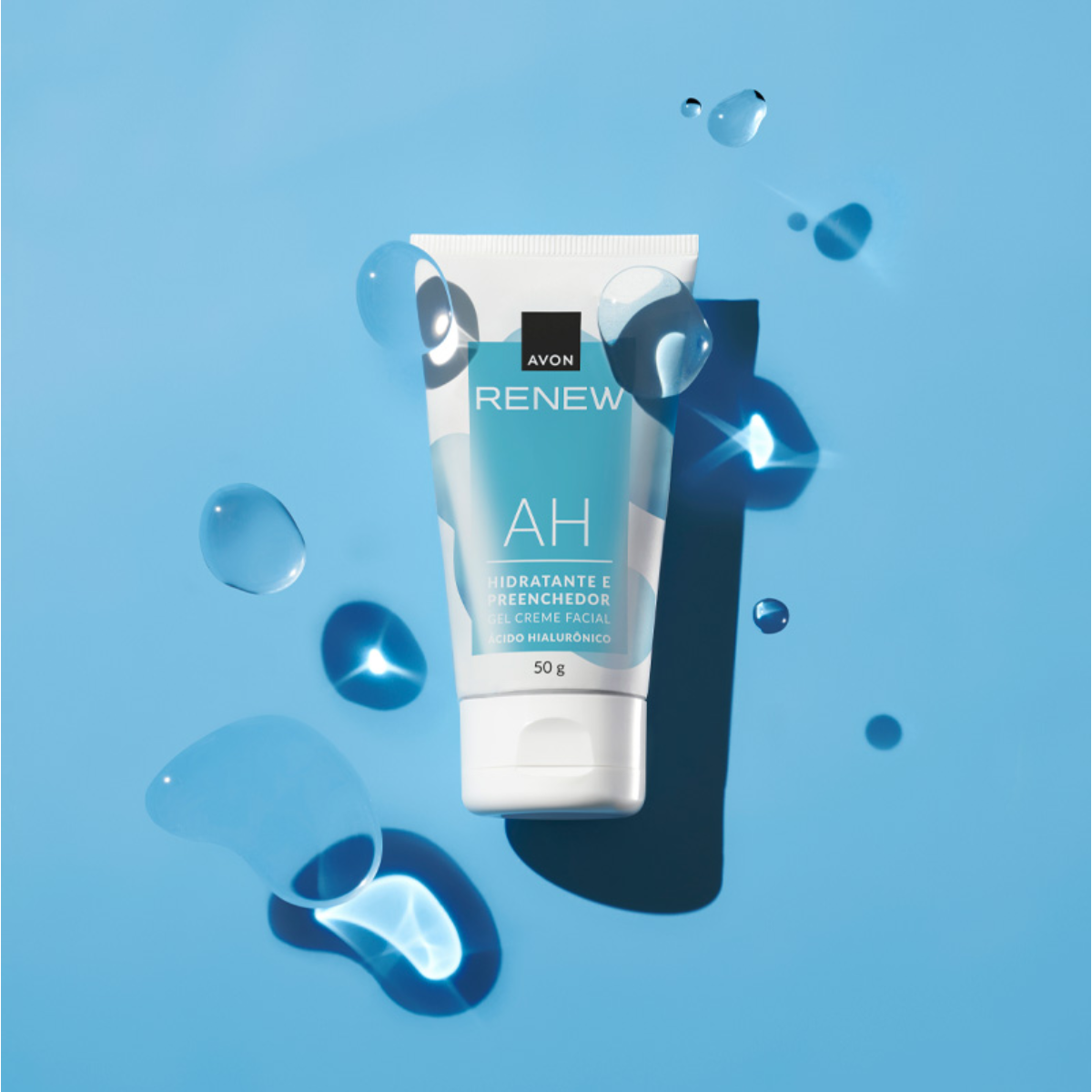 Renew AH Hidratante e Preenchedor Gel Creme Facial 50g - Avon