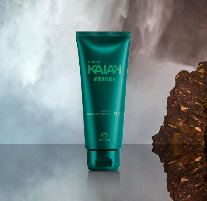Gel 2 em 1 Kaiak Aventura Masculino 100g - Natura
