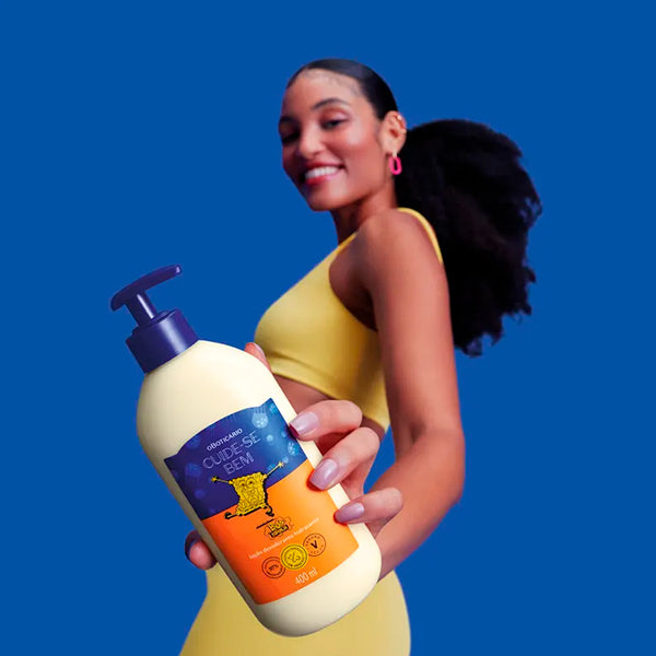 Loção Desodorante Hidratante Cuide-se Bem Bob Esponja 400ml - O Boticário
