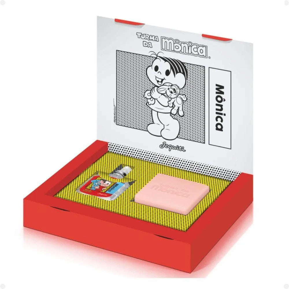 Estojo Mônica ( Sabonete 1uni + Colonia 1 uni) - Avon