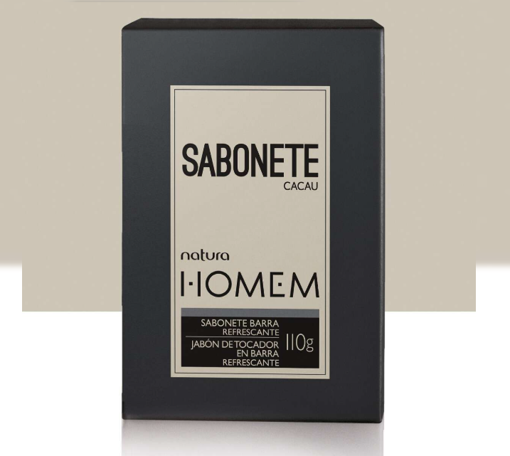 Sabonete em Barra Refrescante Natura Homem 110 g - Natura