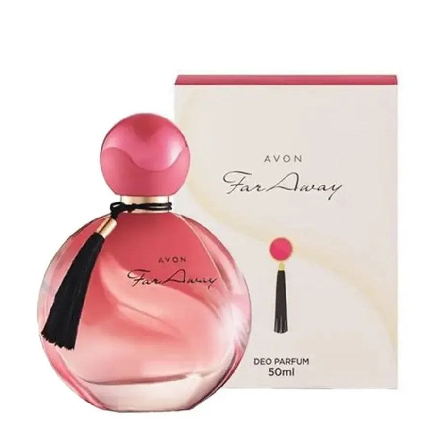 Far Away Original (Tradicional) Deo Parfum 50ml Avon Embalagem Retrô
