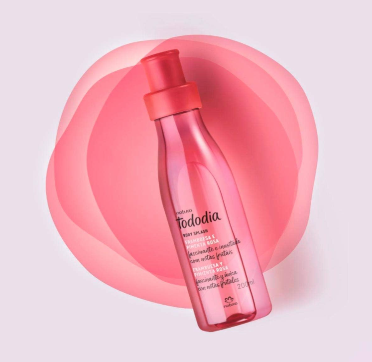 NATURA TODODIA BODY SPLASH FRAMBOESA E PIMENTA ROSA 200ML