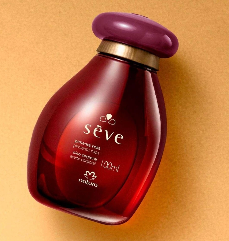 Óleo Corporal Sève Pimenta Rosa 100ml - Natura