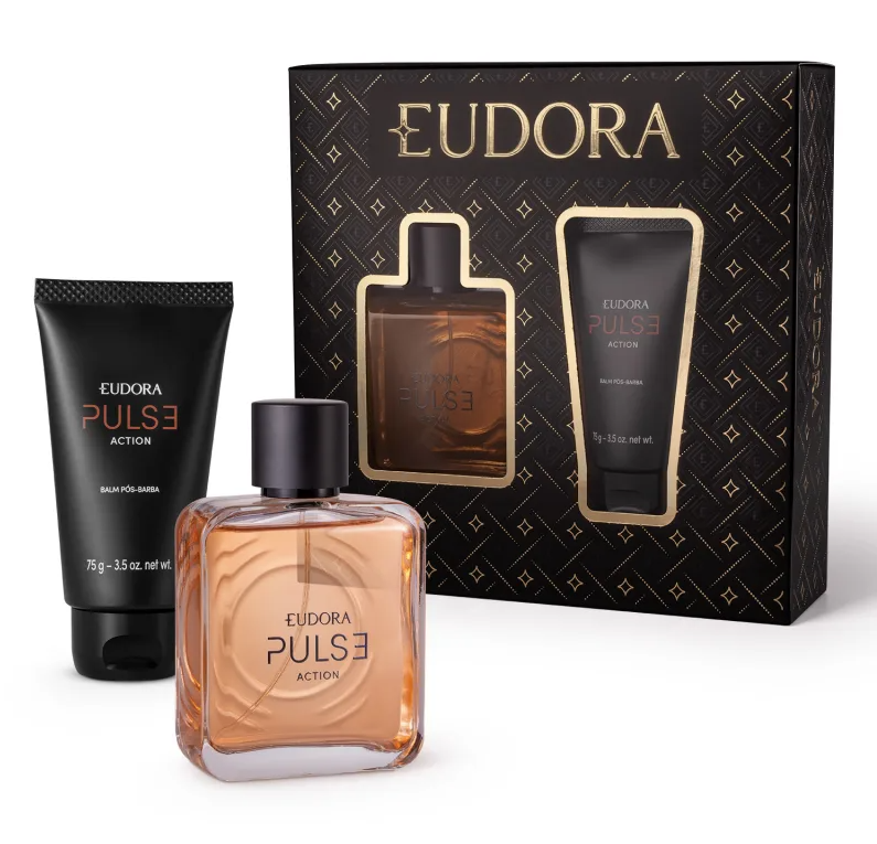 Kit Pulse Action Colônia + Balm Pos-Barba - Eudora