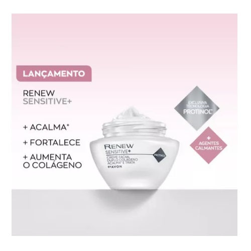 Renew Sensitive+ Creme Duplo Colágeno
