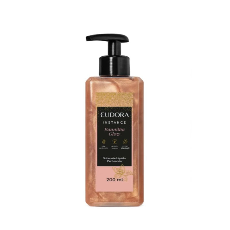 Kit Instance Baunilha Glow (Sabonete Liquido 200ml + Hidratante 400ml) - Eudora