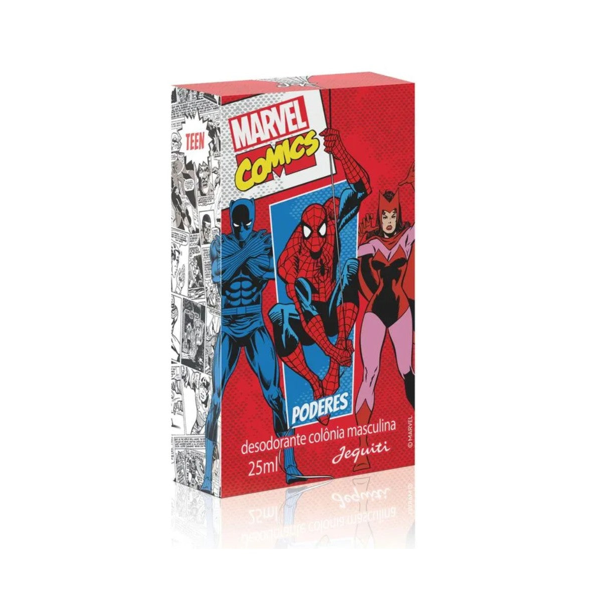 Marvel Comics Poderes Desodorante Colônia Masculina 25ml - Jequiti