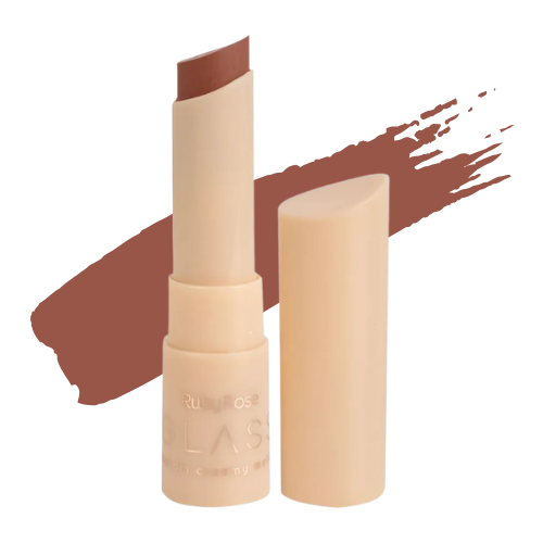Batom Creamy Matte Glass 3g - Ruby Rose