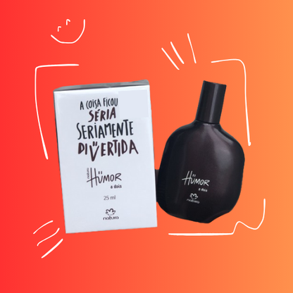 Colônia Humor a Dois Masculino Miniatura 25ml - Natura