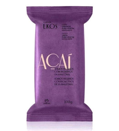 Sabonete Puro Vegetal Ekos Açaí 100g - Natura
