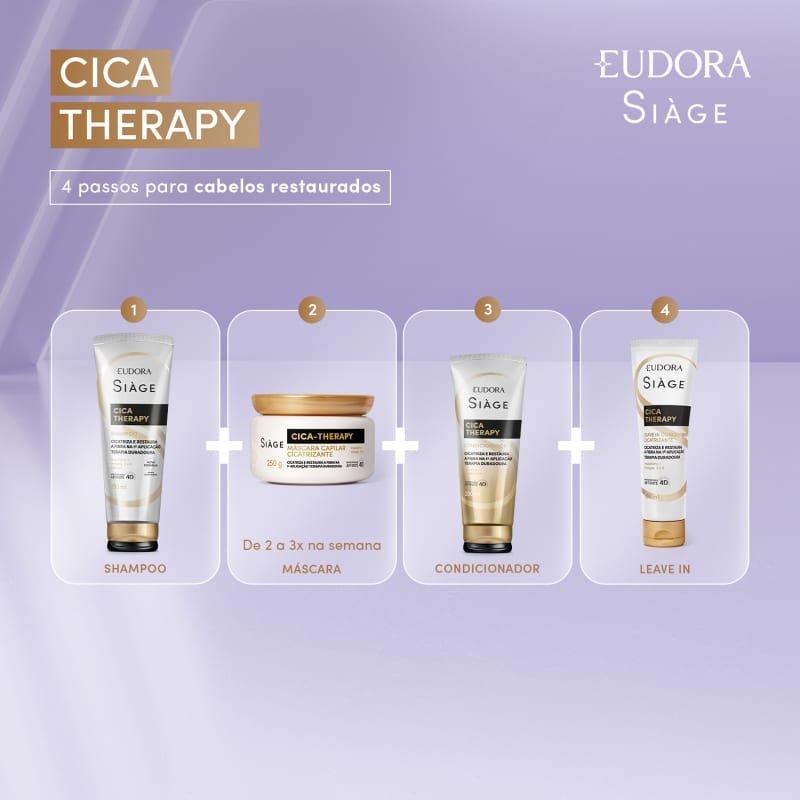 Leave-In Concentrado Cicatrizante Siàge Cica-Therapy 100ml - Eudora