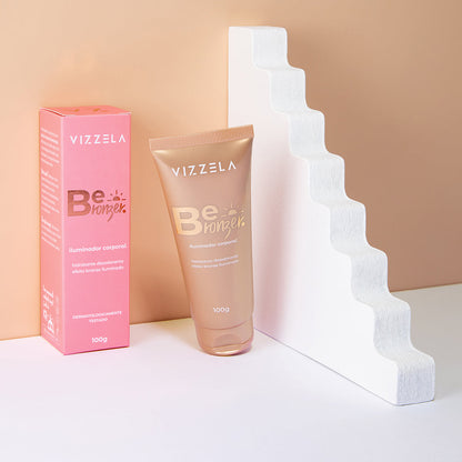 Iluminador Corporal Be Bronzer 100g – Vizzela