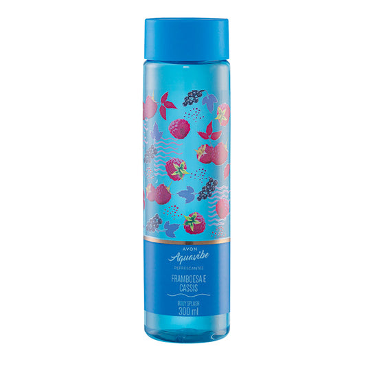 Aquavibe Framboesa e Cassis Body Splash 300ml Avon