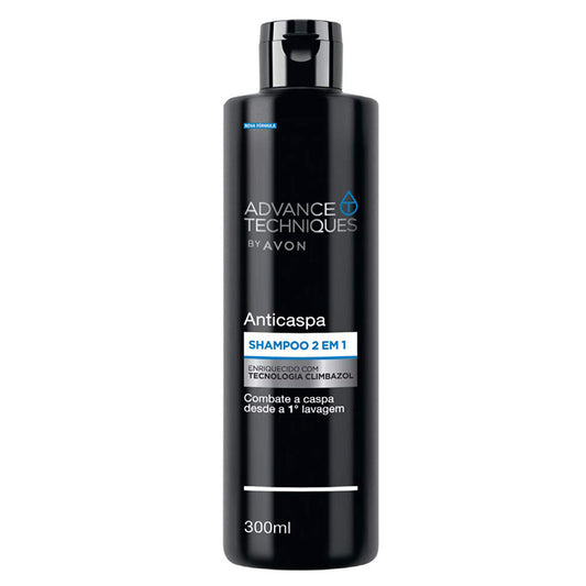 Shampoo Anticaspa 2 Em 1  Advance Techniques 300ml - Avon