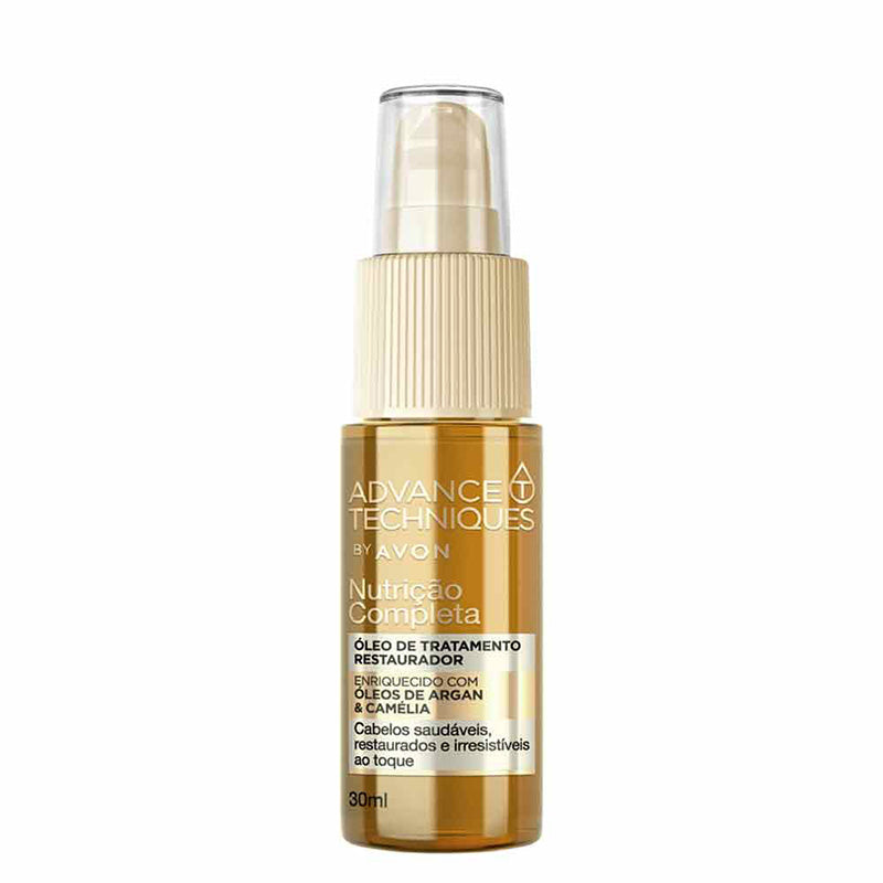 Óleo de Tratamento Restaurador Argan e Camélia Advance Techniques By Avon 30ml