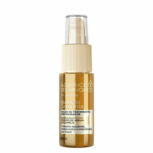 Óleo de Tratamento Restaurador Argan e Camélia Advance Techniques By Avon 30ml