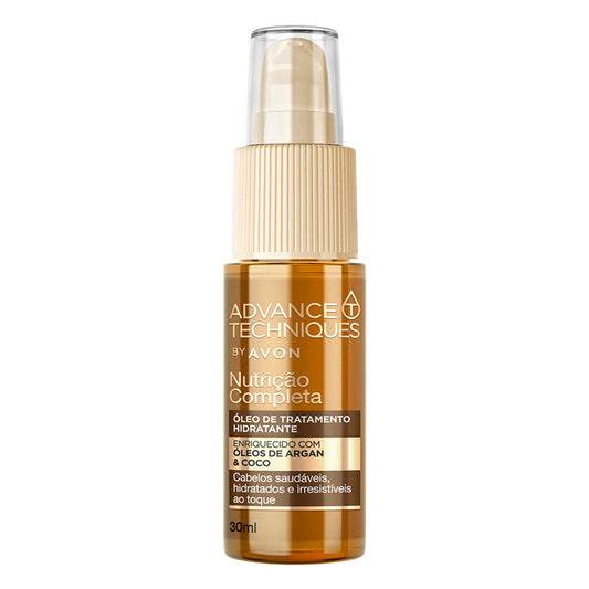Óleo de Tratamento Hidratante Argan e Coco Advance Techniques By Avon 30ml