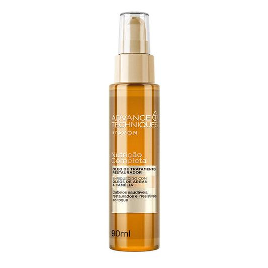 Óleo de Tratamento Restaurador Argan e Camélia Advance Techniques By Avon 90ml
