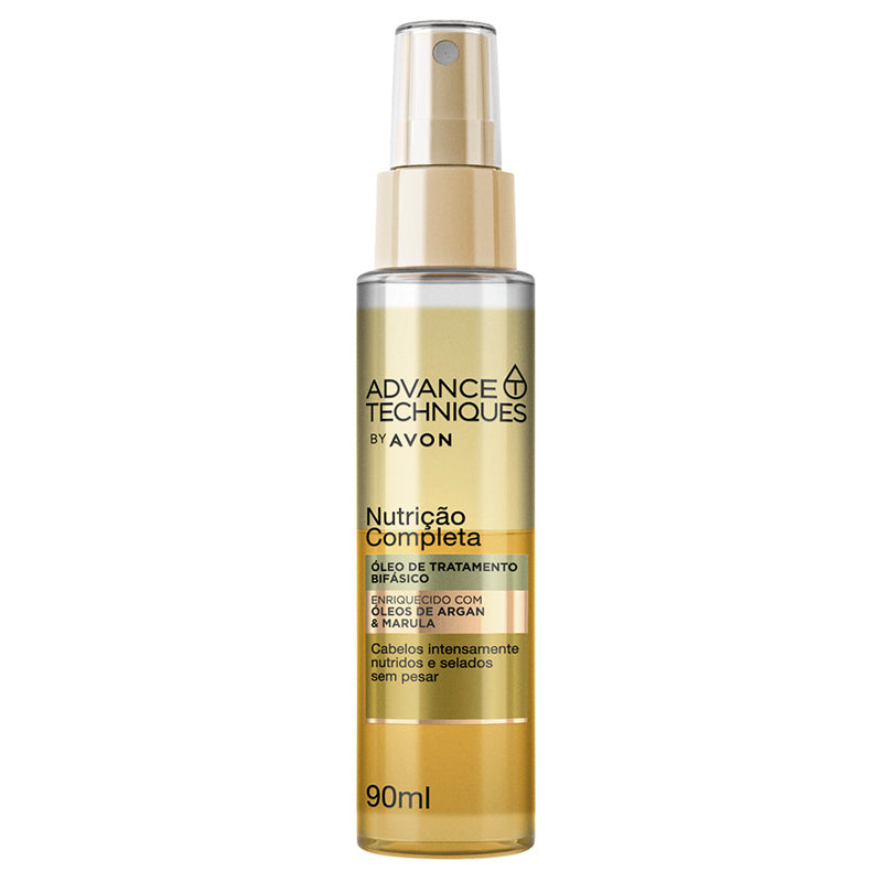 Óleo Bifásico em Spray Nutrição Completa Advance Techniques By Avon 90ml