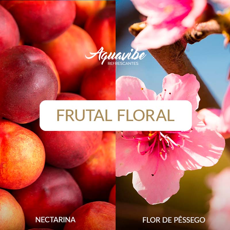 Aquavibe Nectarina e Flor de Pêssego Body Splash 300ml Avon