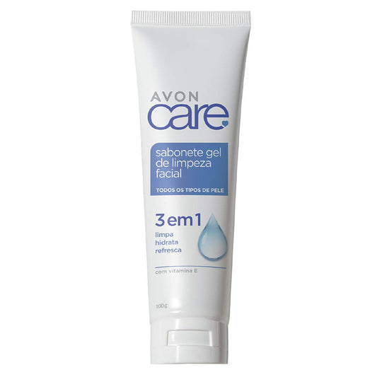 Sabonete Gel de Limpeza Facial 3 em 1 Care