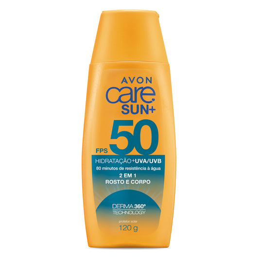 Protetor Solar Care Sun+ FPS 50 120g - Avon