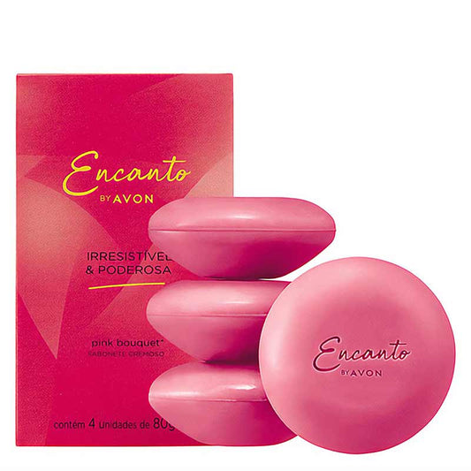 Sabonete Encanto Irresistivel e Poderosa 80g - Avon