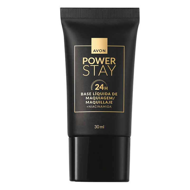 Base Líquida Power Stay Matte 24h 30ml Avon