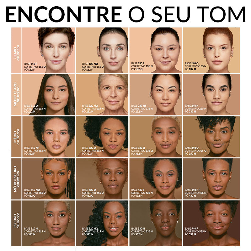 Base Líquida Power Stay Matte 24h 30ml Avon