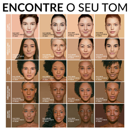 Base Líquida Power Stay Matte 24h 30ml Avon
