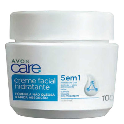 Creme Facial Hidratante 5 em 1 Avon Care 100g